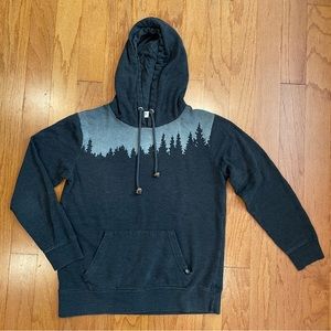 Tentree Juniper Hoodie in Meteorite Black Heather